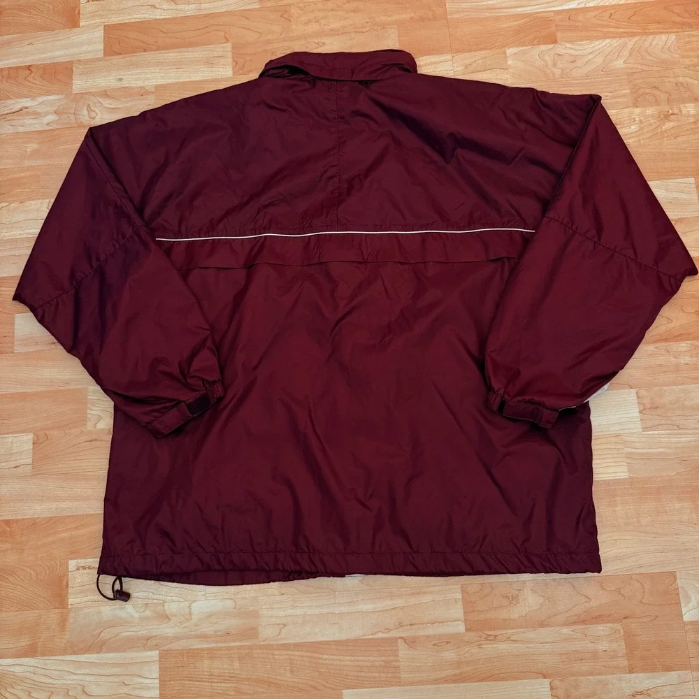 BT Player Alabama A&M University Windbreaker Jacket Maroon Mens XXL